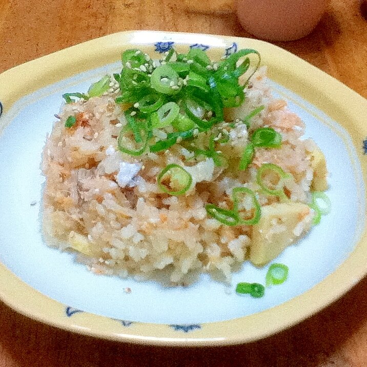 鮭と筍の炊き込みご飯